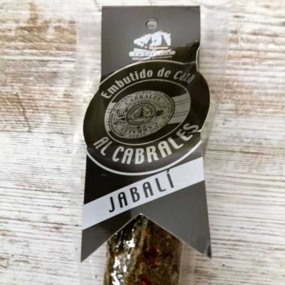 Salchichón de Jabalí al Cabrales