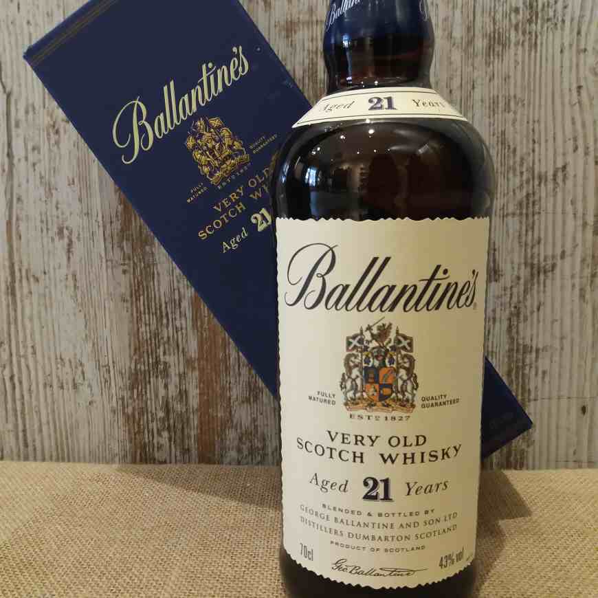 Ballantines 21 años whisky 1