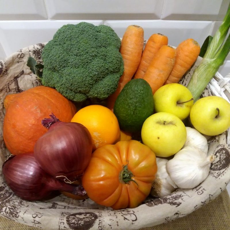 Caja de Fruta y Verdura Ecológica