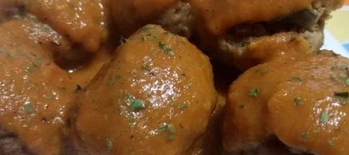 Albóndigas de Soja con Salsa de Tomate