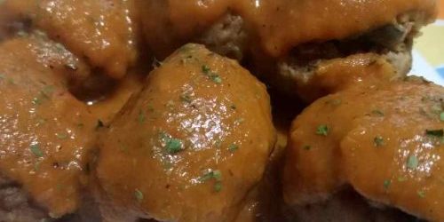 albondigas-de-soja-con-salsa-de-tomate Albóndigas de Soja con Salsa de Tomate