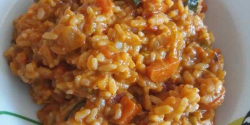 arroz con verduras ecológicas y agua de mar Arroz con Verduras Ecológicas y Agua de MAr